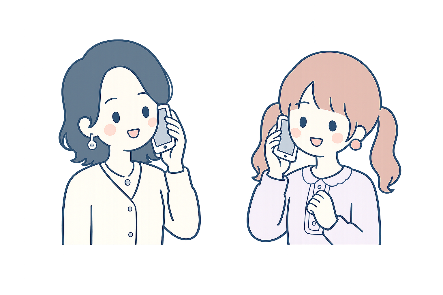 Zoomで対話するシーン
