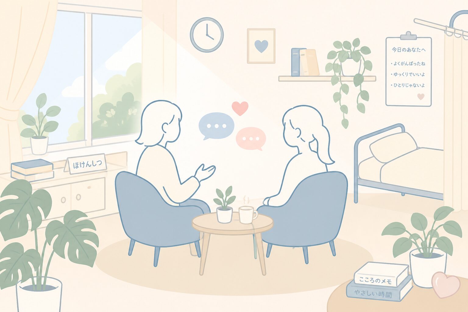 保健室のような安心できる場所