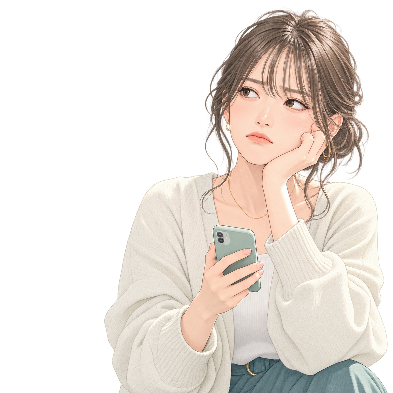 愚痴を聞いてほしい気持ちを抱えた女性